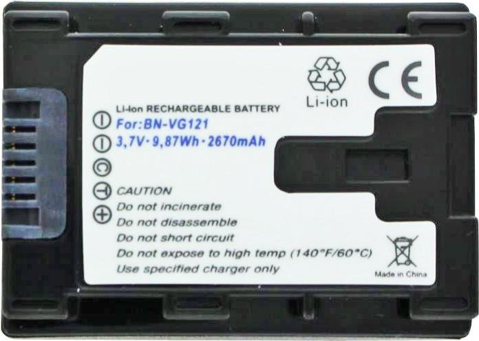 Image du produit AccuCell Batterie BN-VG121 (Batterie de l'appareil photo)