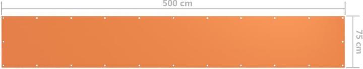 Produktbild vidaXL Sichtschutz Balkon (75 cm)
