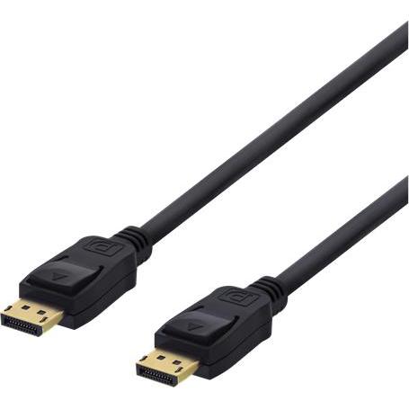 Deltaco DP-4050 DisplayPort cable Black (5 m, DisplayPort), Video Kabel