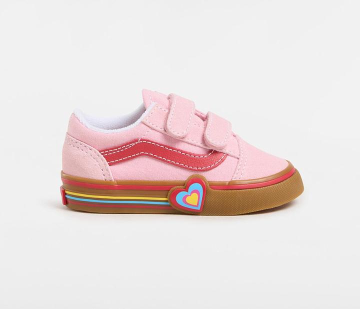Image du produit Vans Old Skool V Heart PINK/MULTI (21.5)