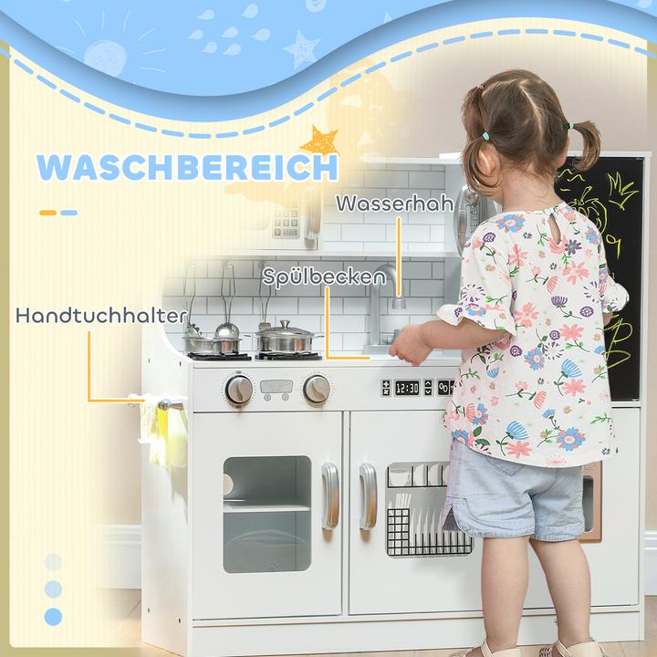 Produktbild Aiyaplay Kinderküche MDF Weiss