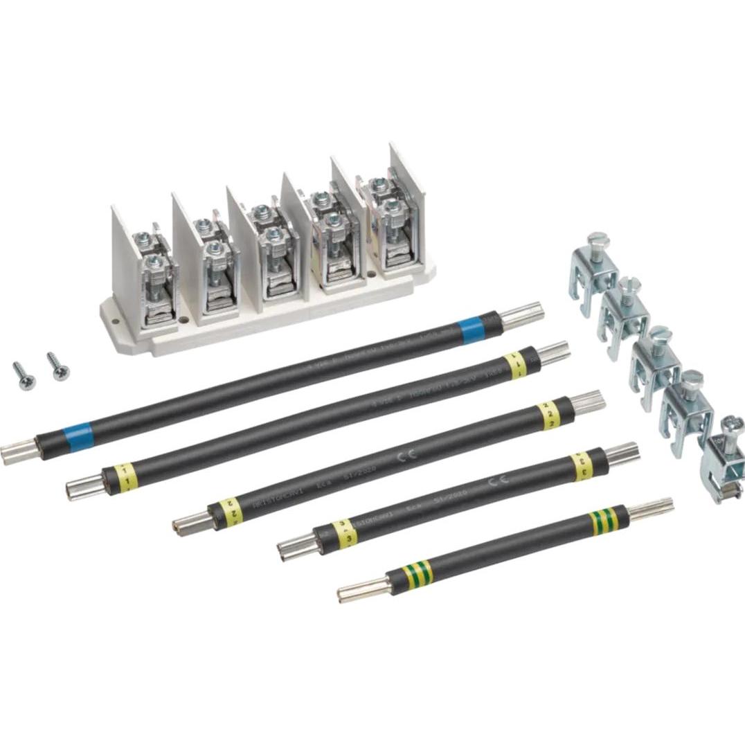 Hager, Raccordo per tubo flessibile, Kit di connessione universZ 5p ZM15U 50qmm f.U84LU su SaS 12x5mm w.1xSLS