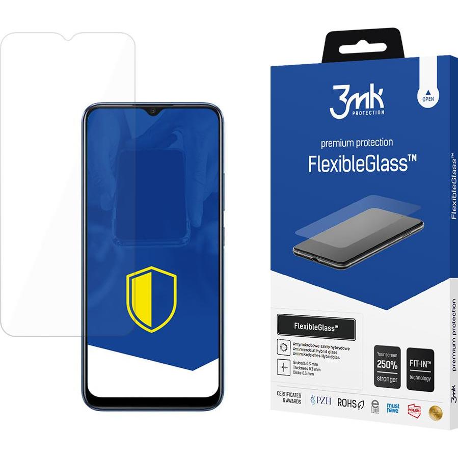 3MK FlexibleGlass Realme Narzo 30A Szkło Hybrydowe (1 Stk., Realme Narzo 30A), Smartphone Schutzfolie