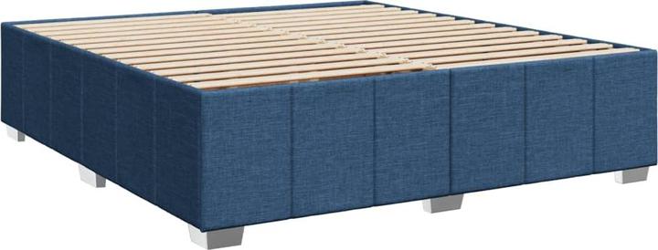Produktbild vidaXL Bo x springbett mit Matratze 200 x 200 cm Stoff (200 x 200 cm)
