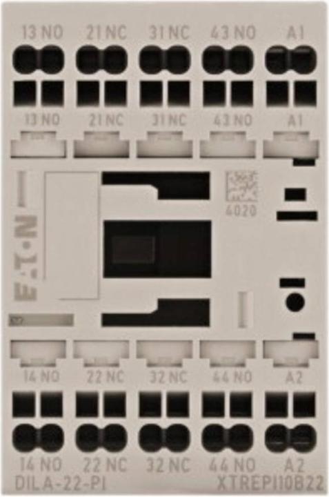 Actual product image Eaton DILA-22(24VDC)-PI 199218Auxiliary contactor 24VDC 2 S 2Ö Push-in