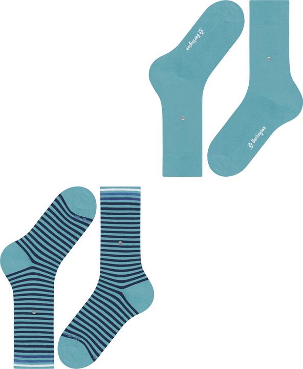 Produktbild Burlington Everyday Stripe 2-Pack Herren (2er Pack, 40 - 46)