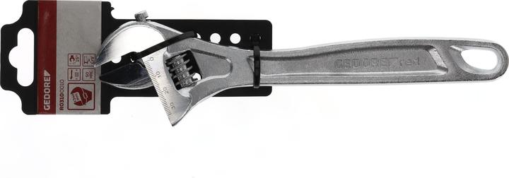 Actual product image Gedore Red red R03100010 Roller Fork Wrench W.30 mm 250 mm 15° Chrome