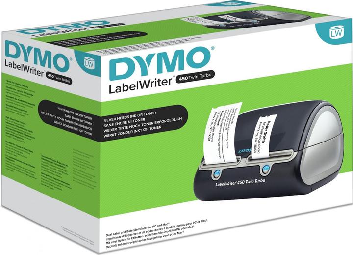Image du produit Dymo Machine à écrire les étiquettes 450 Twin Turbo (300 dpi)