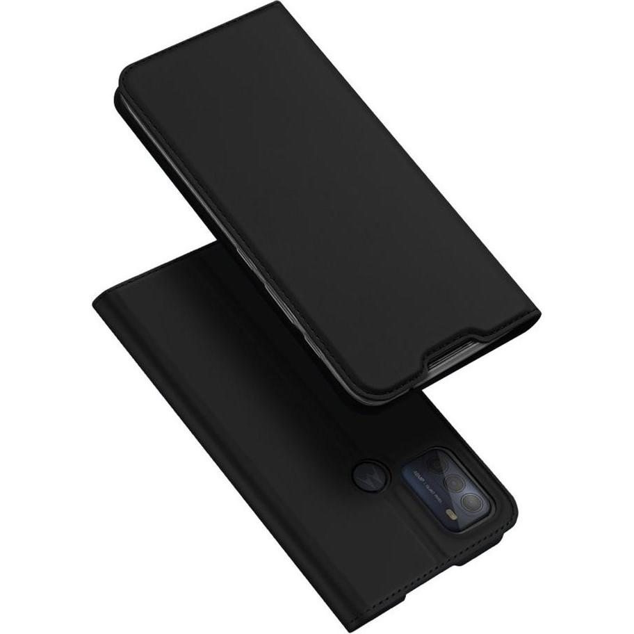 Dux Ducis Skin Pro Series Bookcover (Motorola Moto G50), Smartphone Hülle, Schwarz