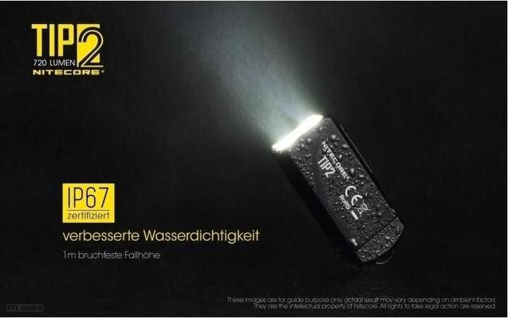 Immagine prodotto Nitecore TIP 2 - 720 lumen (6.20 cm, 720 lm)