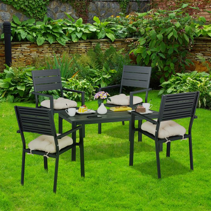Immagine prodotto Relaxdays 4x sedia da giardino