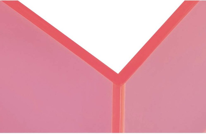 Image du produit Maul Buchstütze 10x10x13cm 3513621 transparent pink 2 Stück (10 x 10 x 13 cm)
