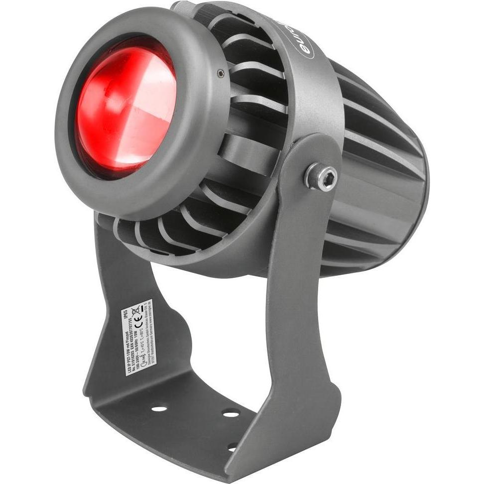 Eurolite LED IP PST-10W rot Pinspot, Scheinwerfer, Rot