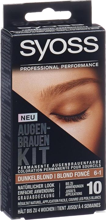 Image du produit Syoss Kit sourcils (Homme blond)