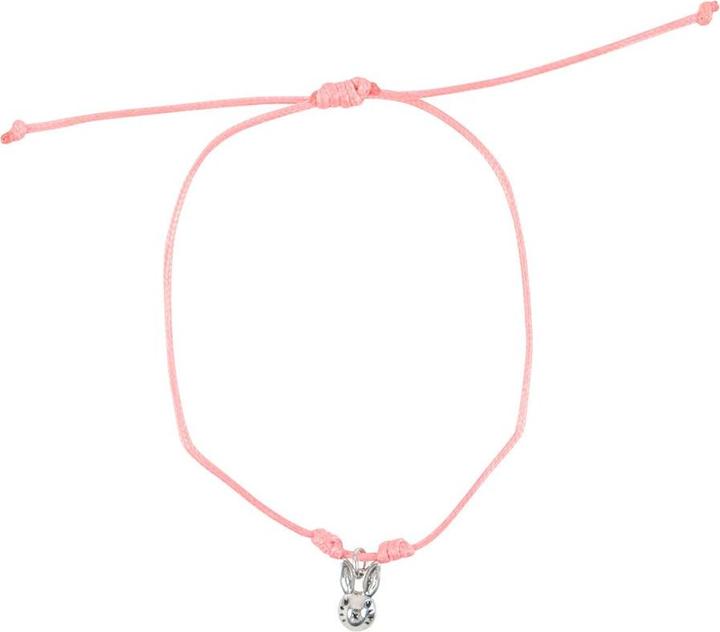 Actual product image Something Different Some Bunny Loves You Rabbit Charm Bracelet (100% synthetic material)