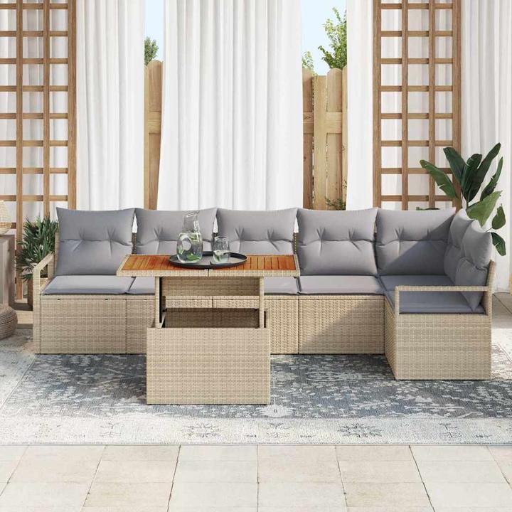 Produktbild vidaXL Garten-Essgruppe (100 x 55 x 73 cm)