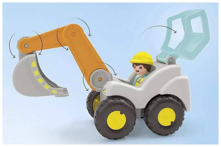 Produktbild Playmobil Schaufelbagger (71684, Playmobil Junior)
