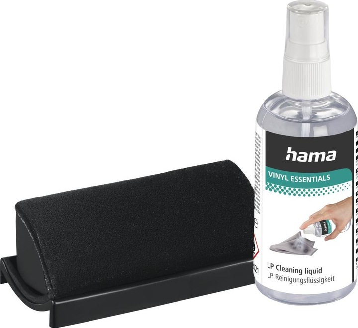 Produktbild Hama Schallplatten-Reinigungsset (Plattenspieler Reinigung)
