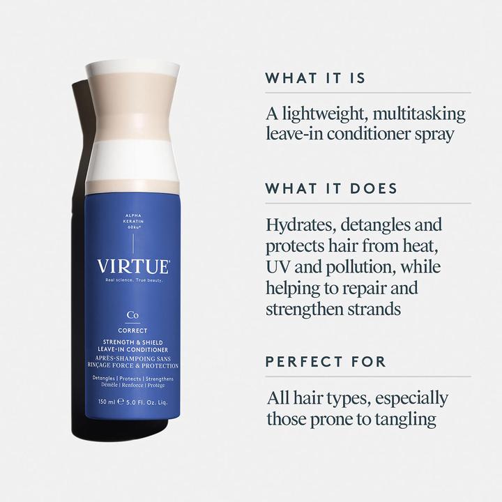 Produktbild Virtue Labs Correct Strength and Shield Leave In Conditioner