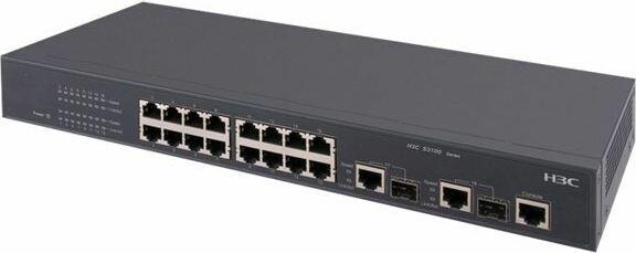 Actual product image HPE 3100-16 EI Switch - Switch - L4 (16 ports)