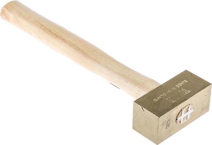 Actual product image RS PRO Brass square mallet,1000gm (1000 g)