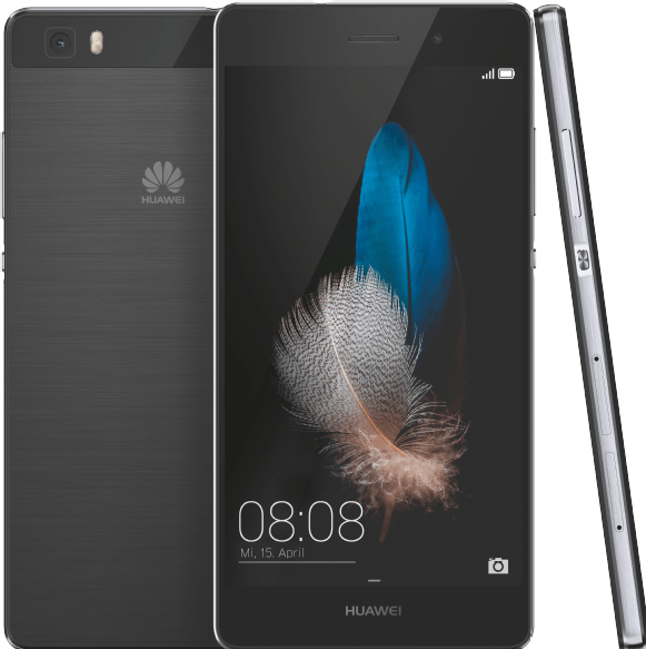 Huawei P8 Lite (16 GB, Black, 5", Hybrid Dual SIM, 13 Mpx, 4G)