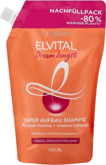 Wilkinson Elvital, longueur de rêve, shampooing -complément, 500 ml (500 ml, Shampoing liquide)