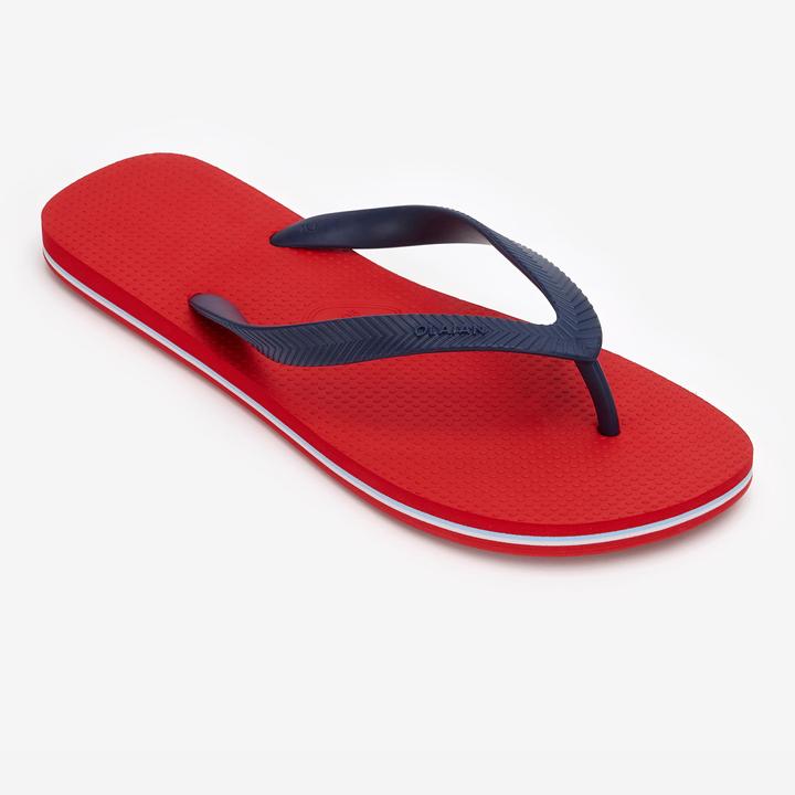Olaian Zehensandalen Herren 500 rot (43, 44)