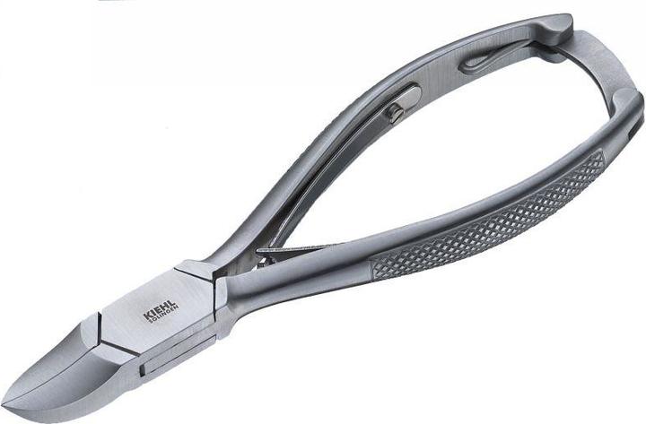 Produktbild Kiehl Nagelzange heavy duty Pedicurenipper silber 14.5cm, concave Schneide