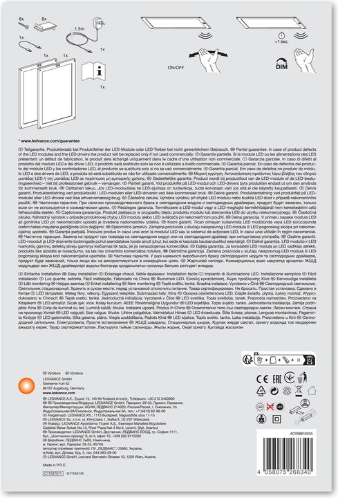 Actual product image Ledvance Cabinet Led Panel (900 lm)