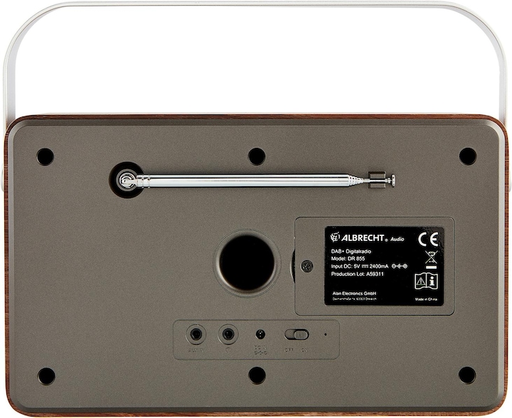 Actual product image Albrecht DR 855 (DAB+, FM, Bluetooth)