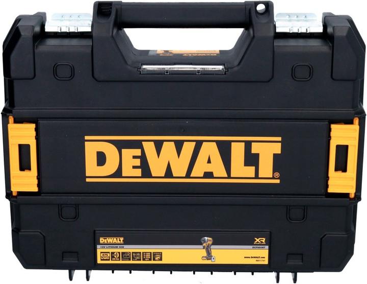 Actual product image DeWalt DCF 850 Battery impact wrench 18 V 205 Nm 1/4" Brushless + 1x battery 2.0 Ah + TSTAK - without (Rechargeable battery operated)