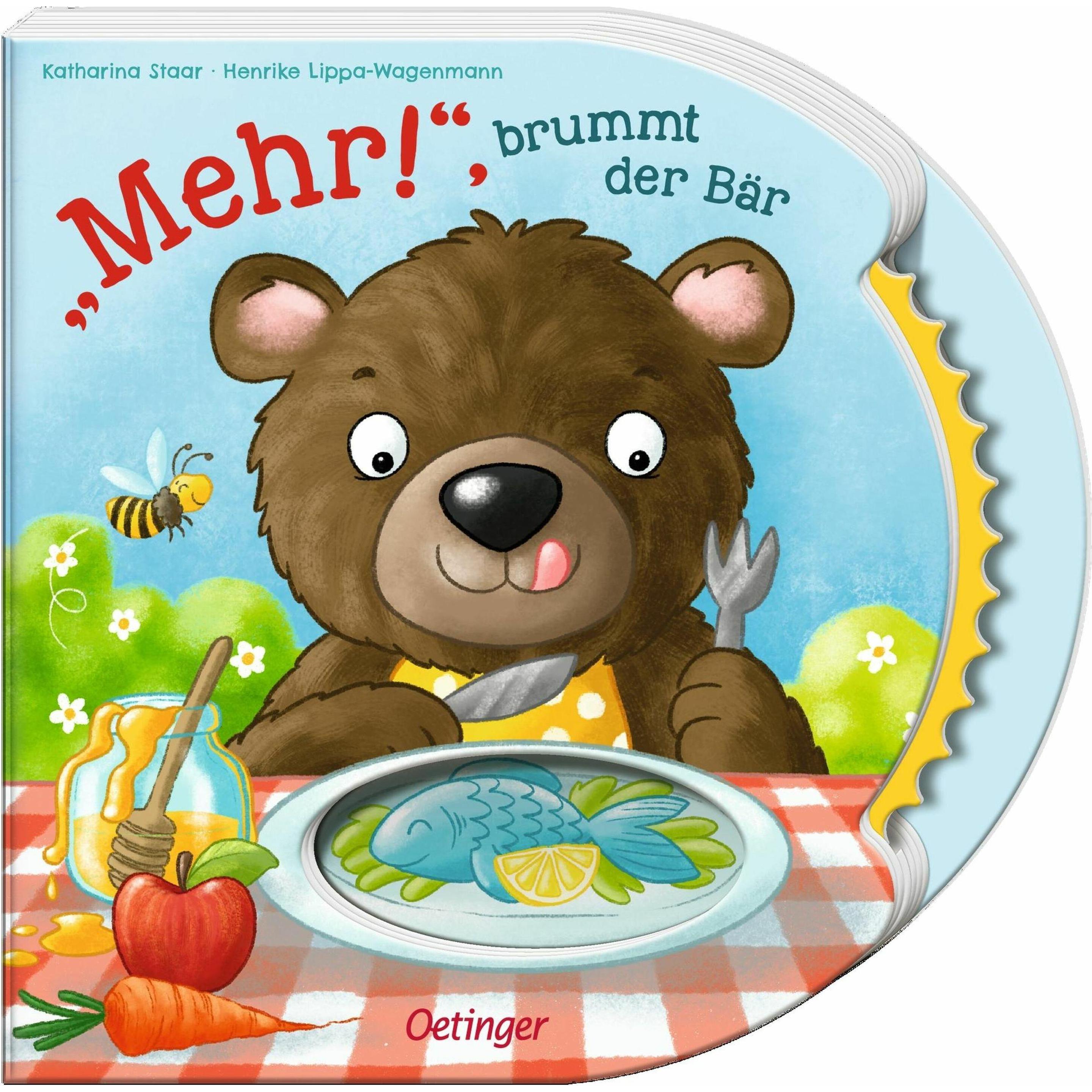 Mehr!, brummt der Bär, Kinderbücher von Henrike Lippa