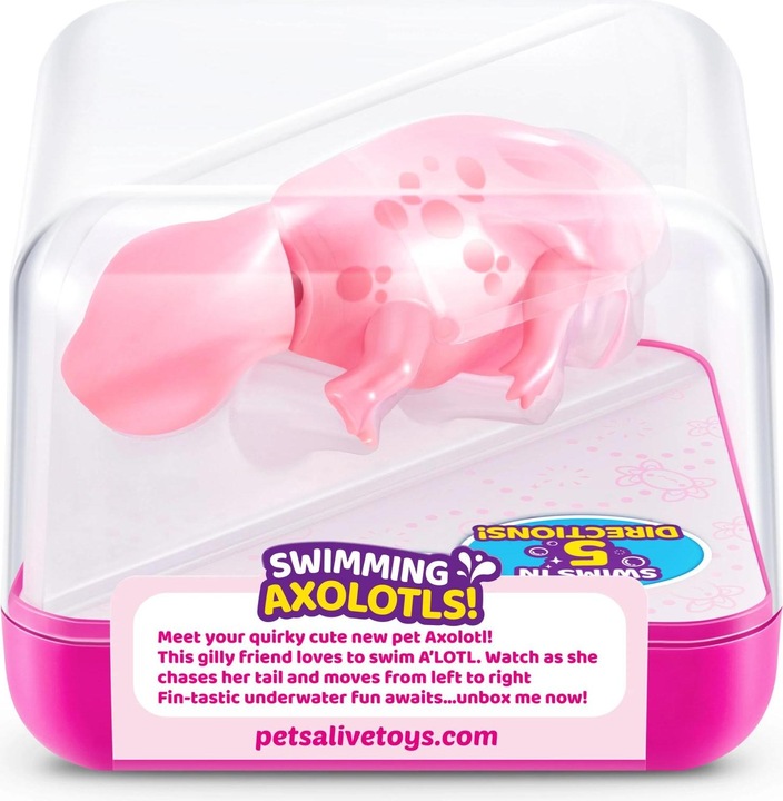 Produktbild Zuru PETS ALIVE-WATER ACTIVATED-SWIMMING AXOLOTL,S1,CUBE,UQ,12PC