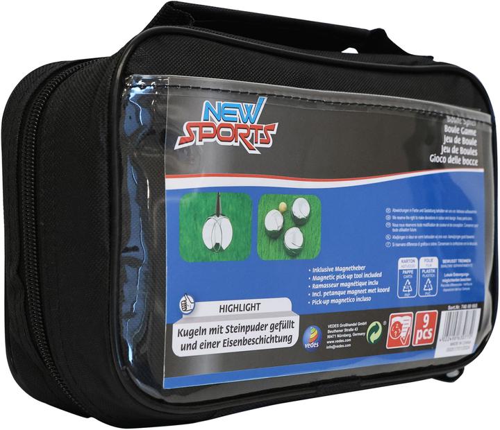 Immagine prodotto New Sports Gioco di bocce (9x, 73 mm)