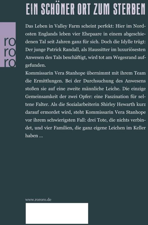 Produktbild Die Nacht der schwarzen Falter (Deutsch, Ann Cleeves, 2016)