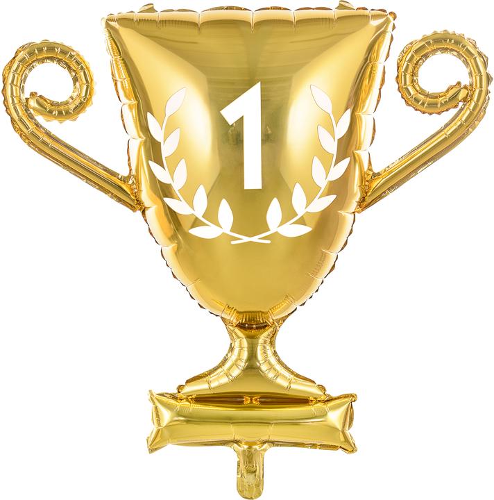 Partydeco Pallone Coupe de champion en Or (1x)