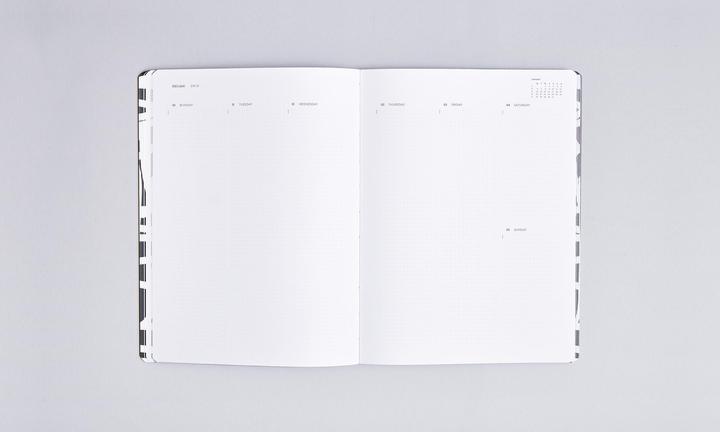 Produktbild Nuuna Wochenkalender L LIGHT, 2025 Wild Lines (L)
