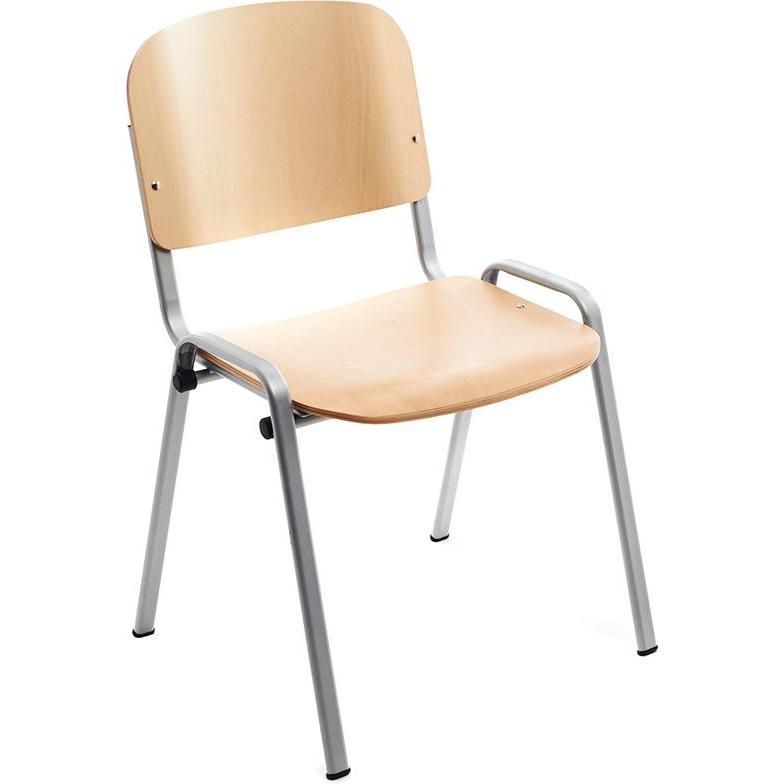 Rocada, Bürostuhl, 4 Besucherstühle 974VE buche Holz