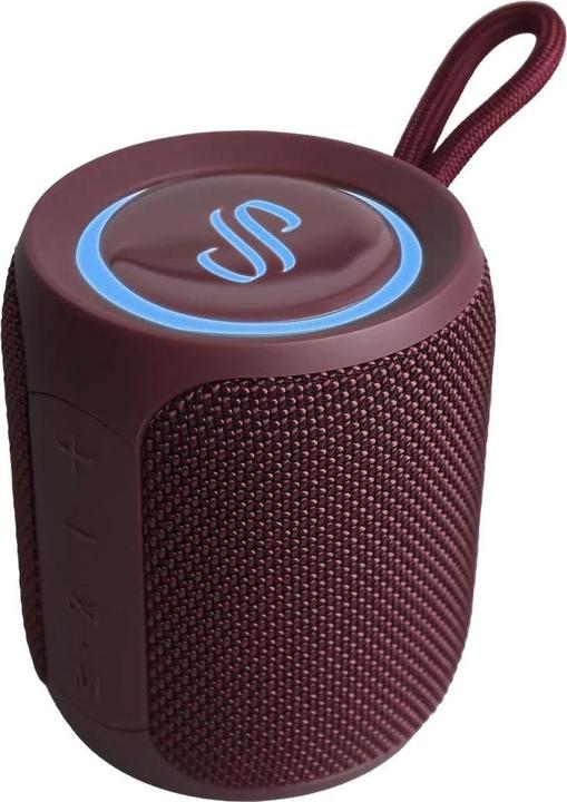 Actual product image Selencia AquaPlay Bluetooth Speaker - Draadloze speaker - Waterproof - Bordeaux (10 h, Rechargeable battery operated)