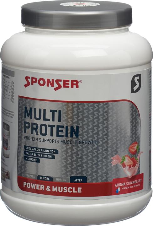 Produktbild Sponser Multi Protein CFF (850 g, 1x, Erdbeer)