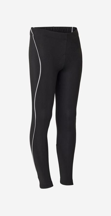 Produktbild Btwin Radhose lang 100 Kinder 8–14 Jahre schwarz