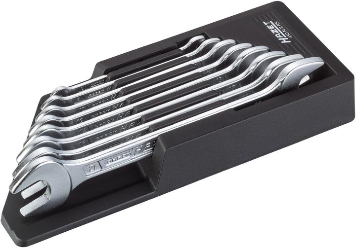 Actual product image HAZET Double open-end spanner set (7 mm, 13 mm, 21 mm, 22 mm, 11 mm, 10 mm, 19 mm, 16 mm, 17 mm, 8 mm, 15 mm, 18 mm, 20 mm, 9 mm, 6 mm, 14 mm, 12 mm)