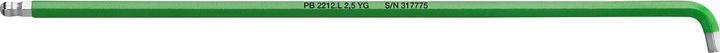Produktbild PB Swiss Tools Innensechskantschlüssel PB2212 L 2.5 YG