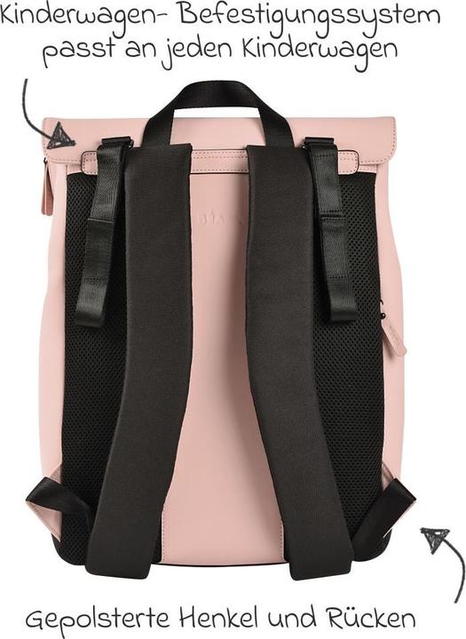 Produktbild Beaba Wickelrucksack Oslo - altrosa