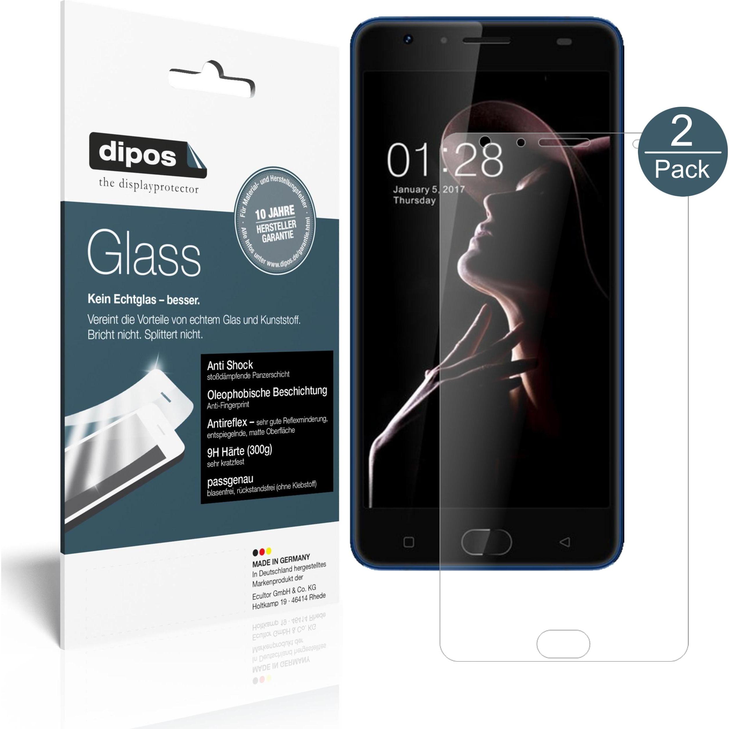Dipos Displayschutz Anti-Shock (1 Stück, Gretel GT6000), Smartphone Schutzfolie, Transparent