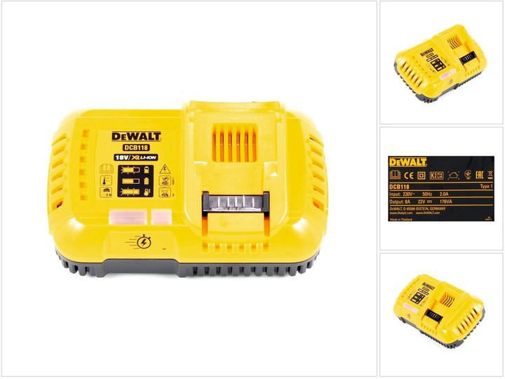 Actual product image DeWalt Charger FLEXVOLT for LiIon slide batteries (54 V)