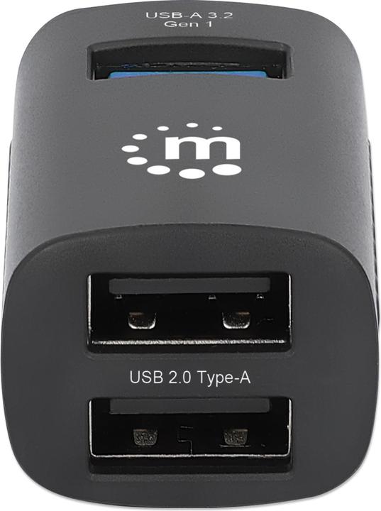 Produktbild Manhattan 3-Port USB 3.0 / 2.0 Typ-C Kombo-Hub (USB-C, 3 Ports)