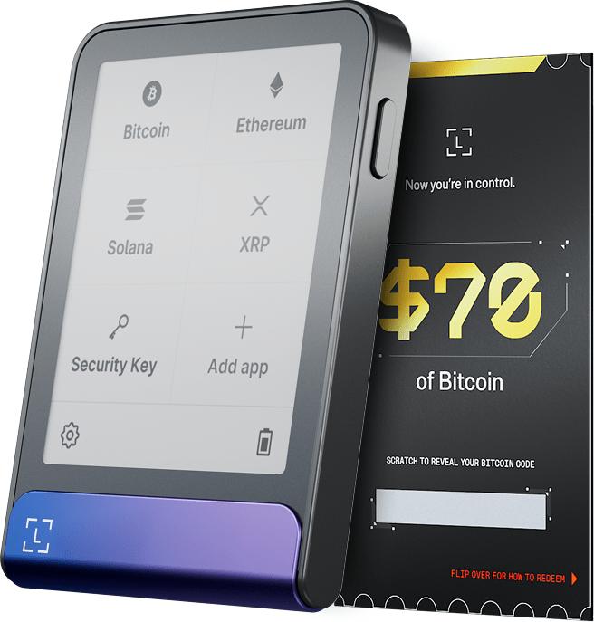 Actual product image Ledger Flex - Graphite inkl. Recovery Key (Bitcoin, Ethereum Classic)