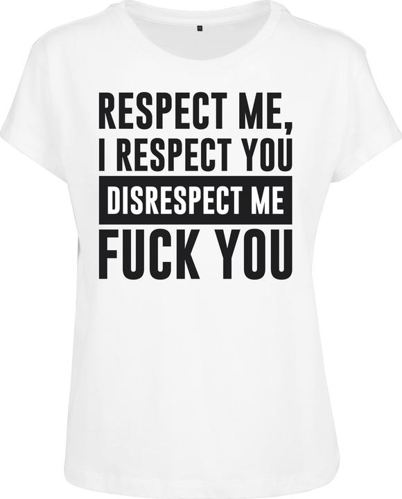 Produktbild Merchcode Ladies Respect Me Tee (XS)